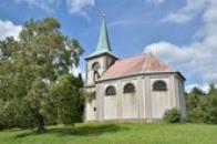 Kostel sv. Jana Nepomuckého.