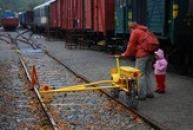 Historická drezína...