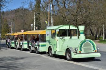Mariánské Lázně - Vláček pro turisty.