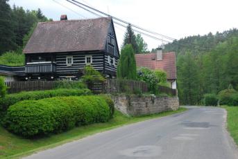 Konrádov na Českolipsku - Tradiční lidová architektura.