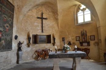 Hrad Kost na Jičínsku - Hradní kaple.