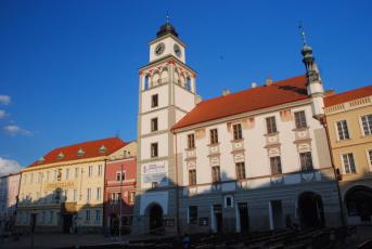 Třeboň - Budova radnice.