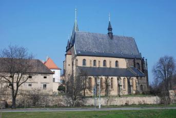 Slaný - Kostel sv. Gotharda.
