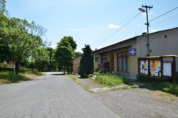 Hvozd na Rakovnicku - Náves ve Hvozdu.