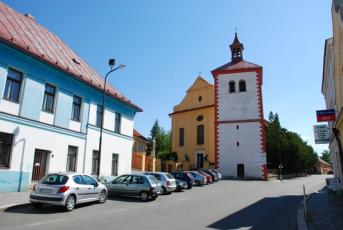 Dobruška - Kostel svatého Václava.