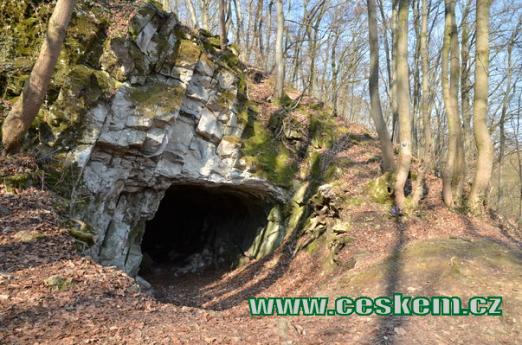 Jeskyně v rezervaci Koda. 