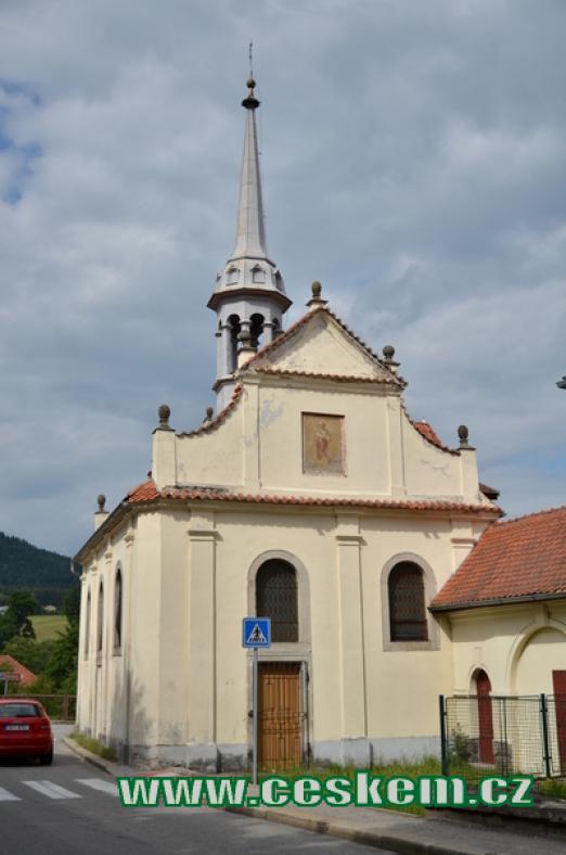 Kaple sv. Josefa.