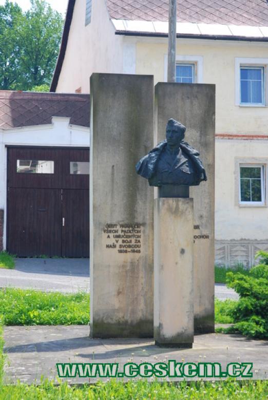 Památka obětí 2. světové války.