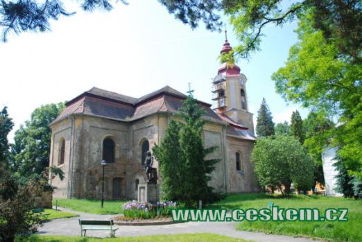 Kostel svatého Zikmunda.