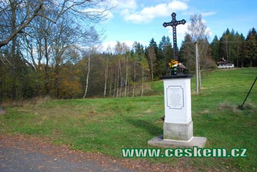 Grieselův kříž v Jetřichovicích.
