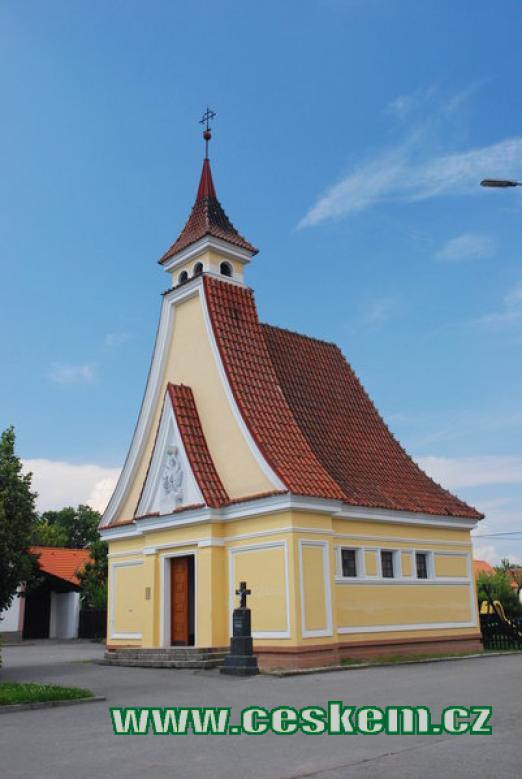 Kostel sv. Václava z let 1786-1788.