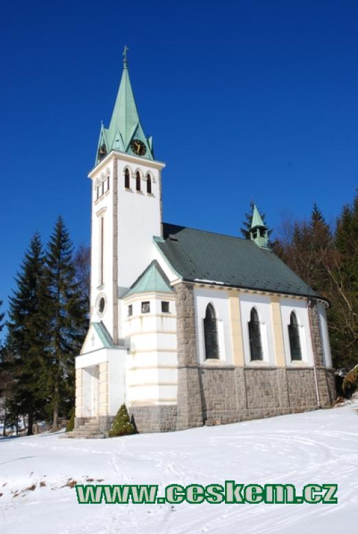 Kostel svatého Antonína.