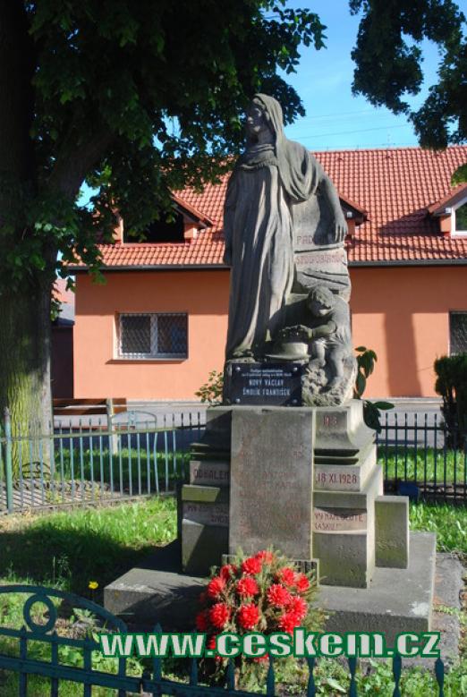Památník padlých z 1. světové války.