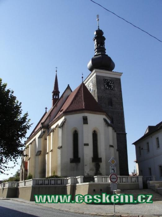 Kostel sv. Kateřiny.