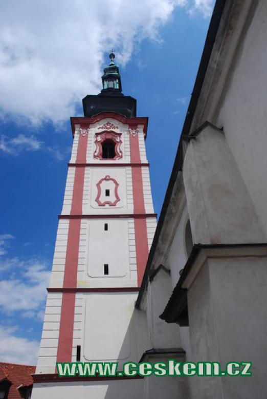 Věž chrámu sv. Václava