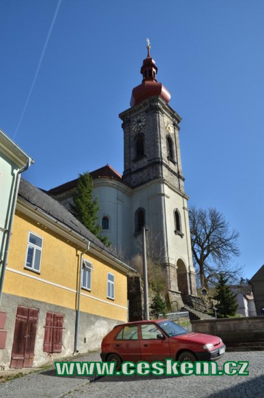 Kostel sv. Jiří.