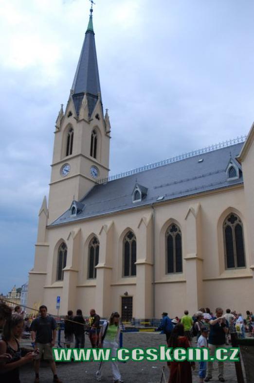 Kostel sv. Antonína Velikého.