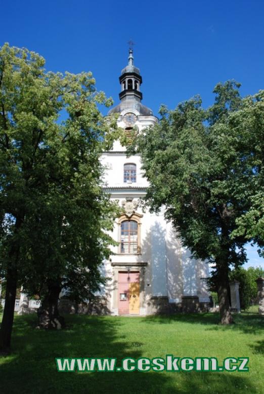 Kostel svatého Jakuba Většího.
