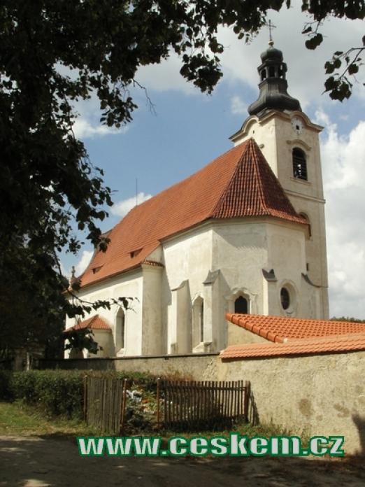 Kostel svatého Bartoloměje.
