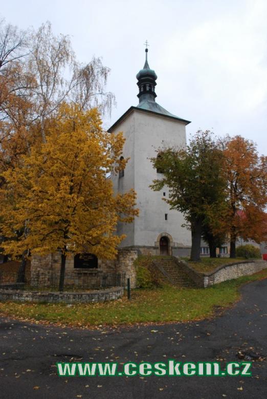 Gotický kostel sv. Matouše.
