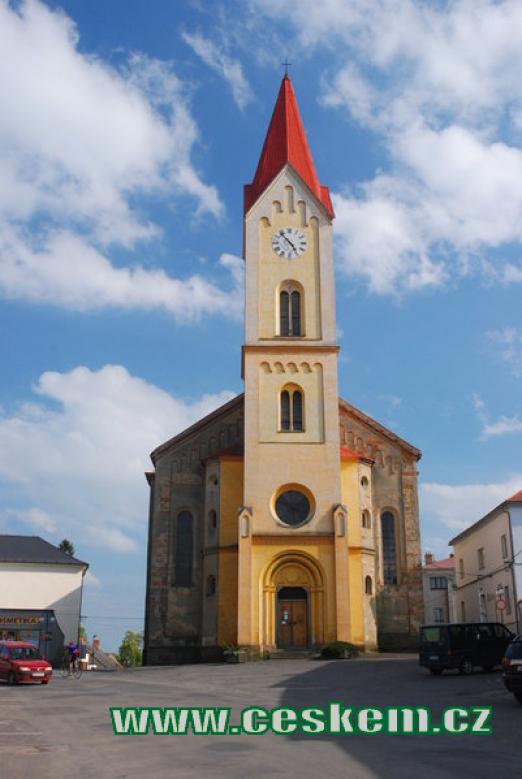Kostel svatého Martina.