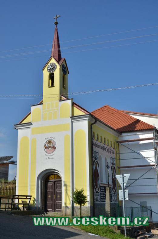 Kaple sv. Václava.