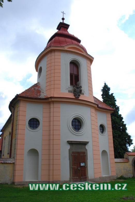 Kostel sv. Mikuláše.