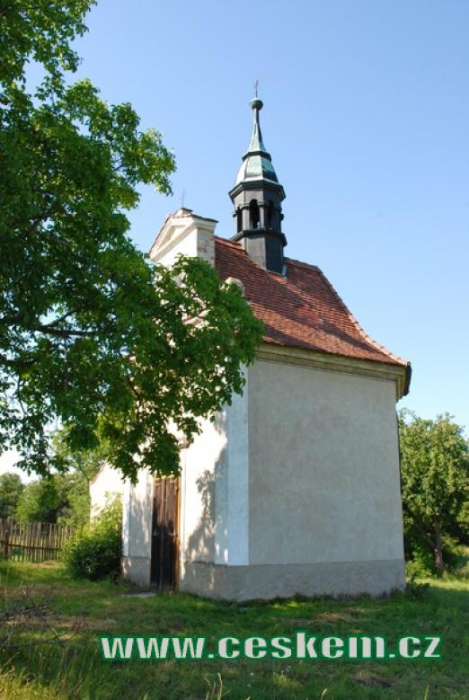 Kaple sv. Václava na Dřevíči.
