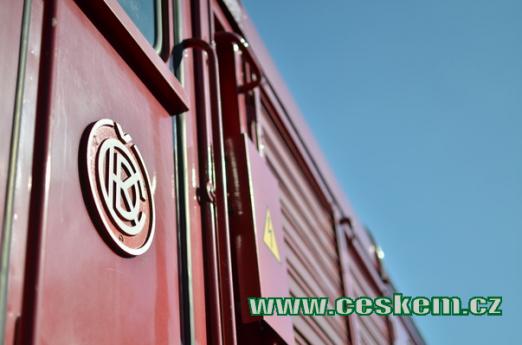 Logo slavného výrobce lokomotiv.