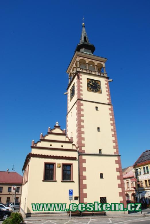 Radnice z 2. poloviny 16. století.
