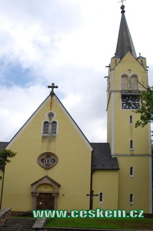 Kostel svatého Vavřince.