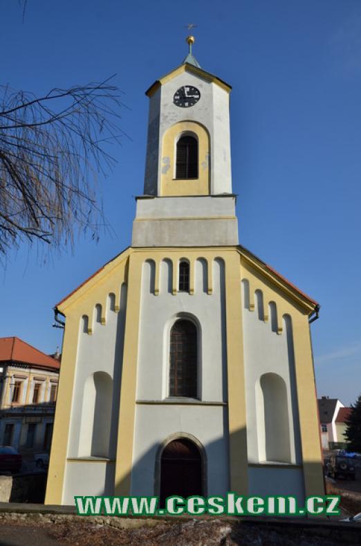 Kostel sv. Barbory.