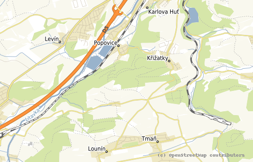 Zobrazení na mapě