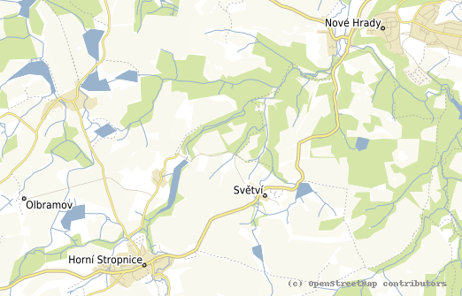 Zobrazení na mapě