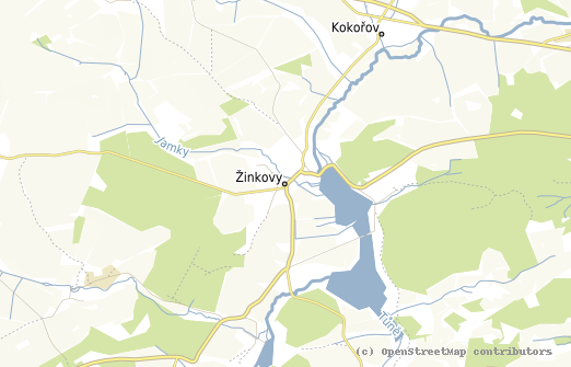 Zobrazení na mapě