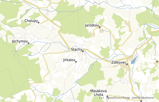 Zobrazení na mapě